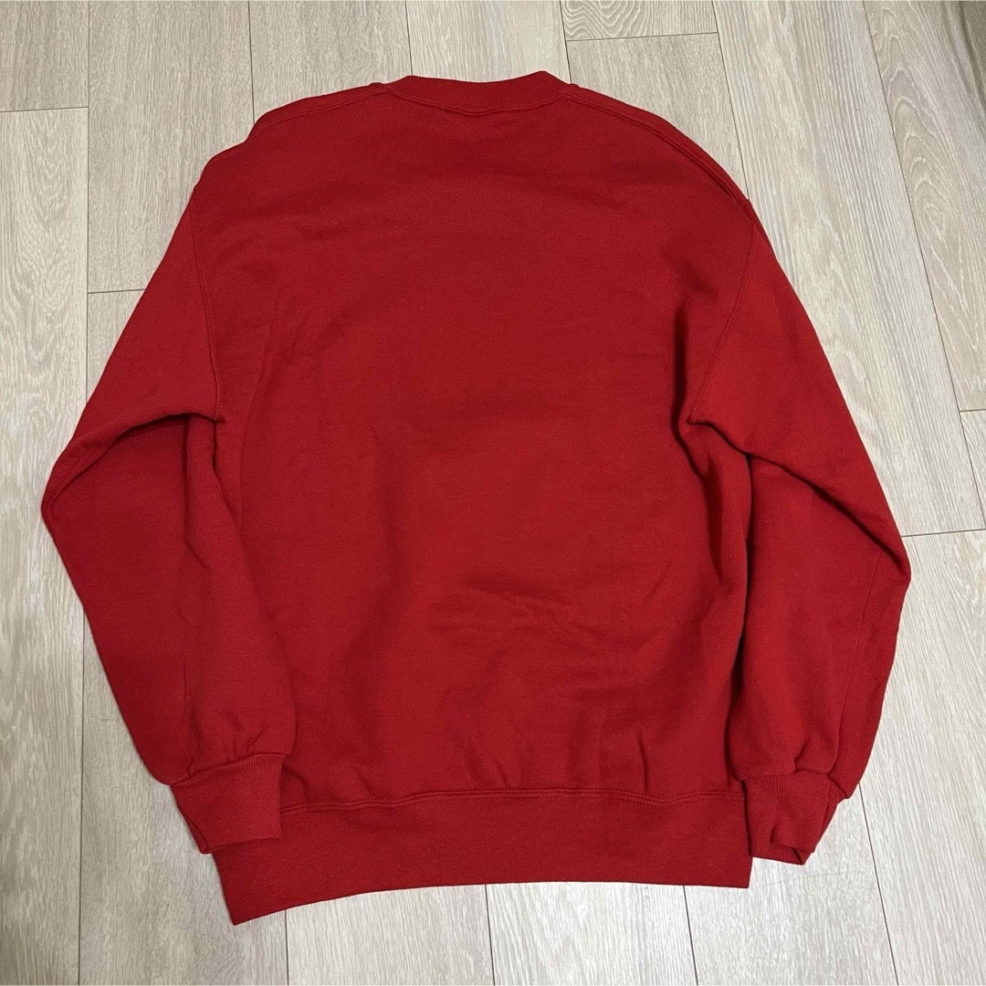 JERZEES - 【美品】JERZEES ジャージーズ スウェット 女性柄 赤 JERZEES - 【美品】JERZEES ジャージーズ スウェット 女性柄 赤