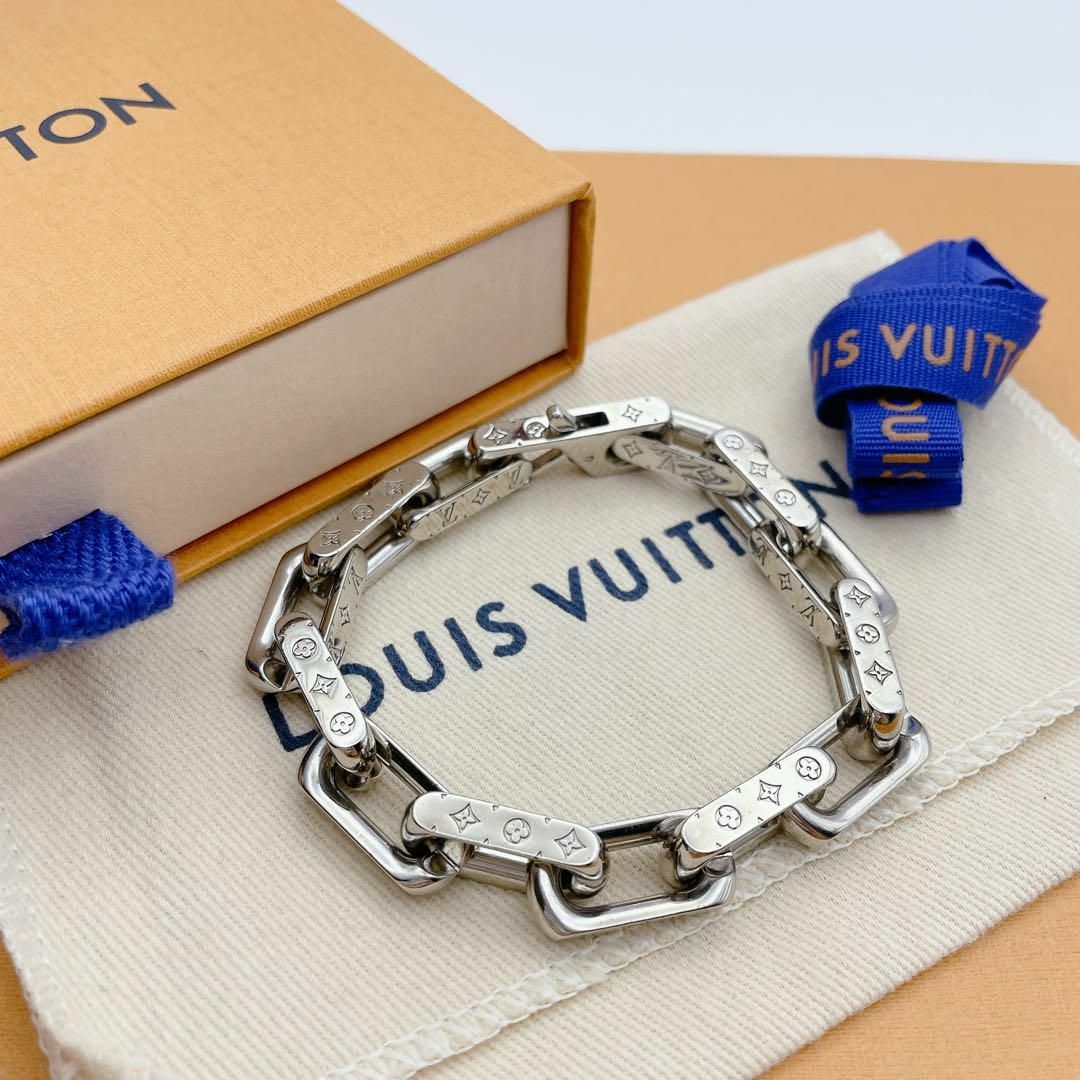 LOUIS VUITTON - LOUIS VUITTON コリエ チェーン ブレスレット LOUIS VUITTON - LOUIS VUITTON コリエ チェーン ブレスレット