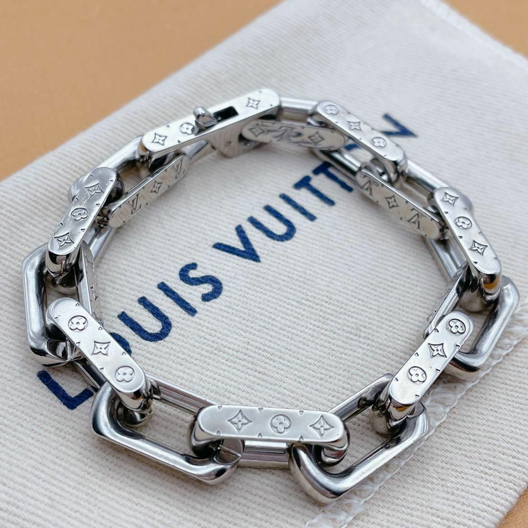 LOUIS VUITTON - LOUIS VUITTON コリエ チェーン ブレスレット LOUIS VUITTON - LOUIS VUITTON コリエ チェーン ブレスレット
