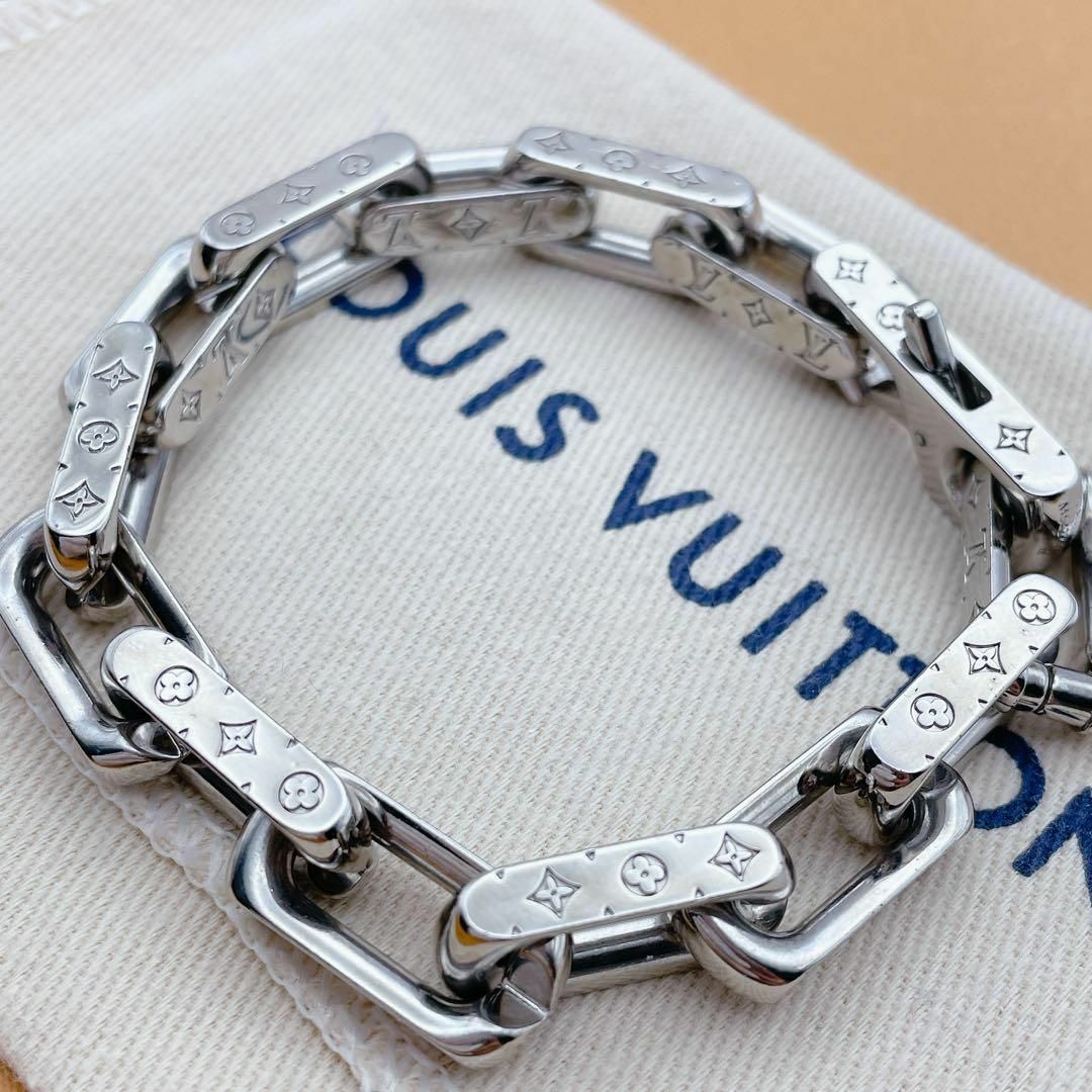 LOUIS VUITTON - LOUIS VUITTON コリエ チェーン ブレスレット LOUIS VUITTON - LOUIS VUITTON コリエ チェーン ブレスレット