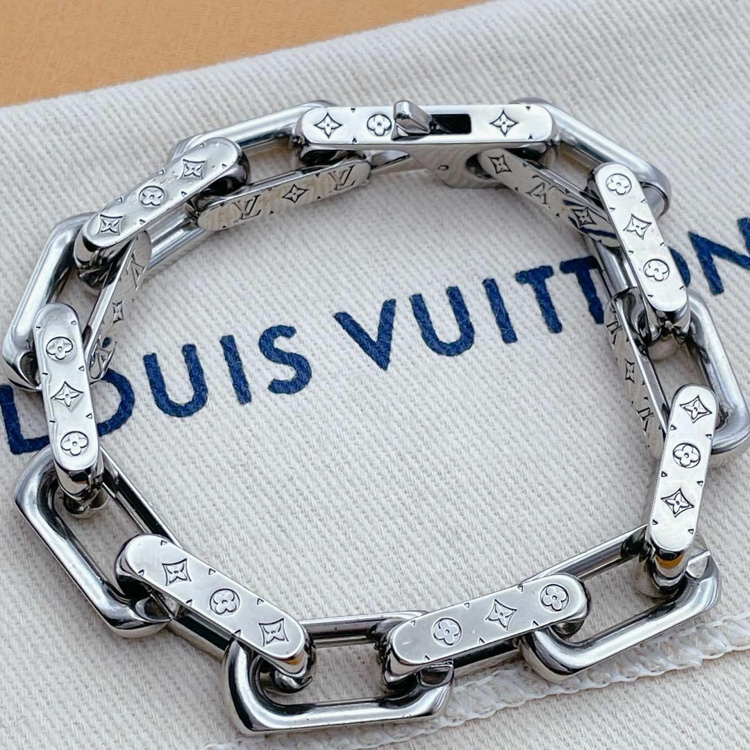 LOUIS VUITTON - LOUIS VUITTON コリエ チェーン ブレスレット LOUIS VUITTON - LOUIS VUITTON コリエ チェーン ブレスレット