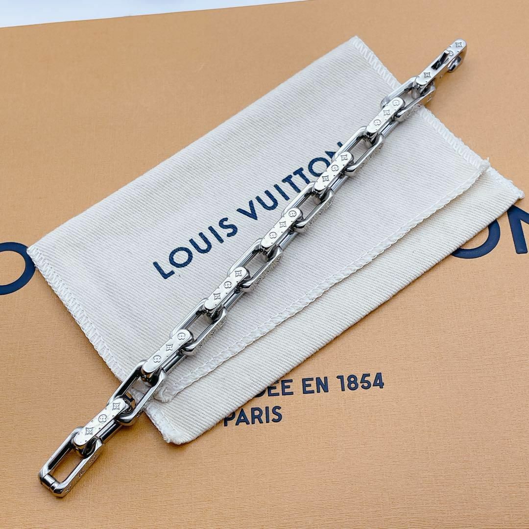 LOUIS VUITTON - LOUIS VUITTON コリエ チェーン ブレスレット LOUIS VUITTON - LOUIS VUITTON コリエ チェーン ブレスレット