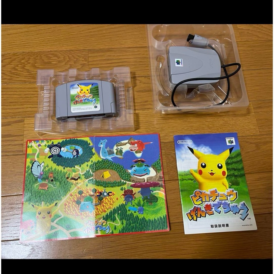 NINTENDO 64 - NINTENDO64 本体+コントローラー ピカチュウ NINTENDO 64 - NINTENDO64 本体+コントローラー ピカチュウ