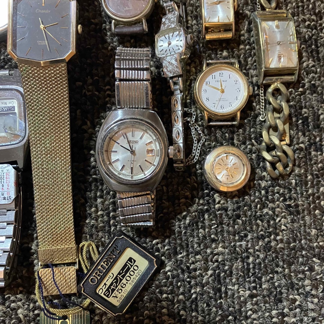 SEIKO - ⑥電池・手巻き・自動巻き腕時計 19個 ジャンクセットの SEIKO - ⑥電池・手巻き・自動巻き腕時計 19個 ジャンクセットの