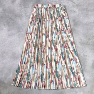 45R - 美品 45R クシュクシュギンガムチェックのスカート 0 45R - 美品 45R クシュクシュギンガムチェックのスカート 0
