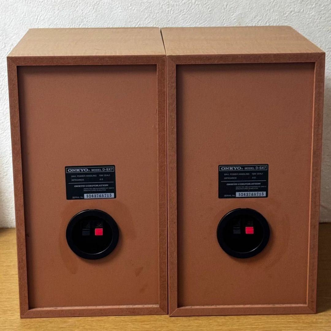 ONKYO - オンキョーONKYO スピーカー D-SX7 ペア(2本セット)の ONKYO - オンキョーONKYO スピーカー D-SX7 ペア(2本セット)の
