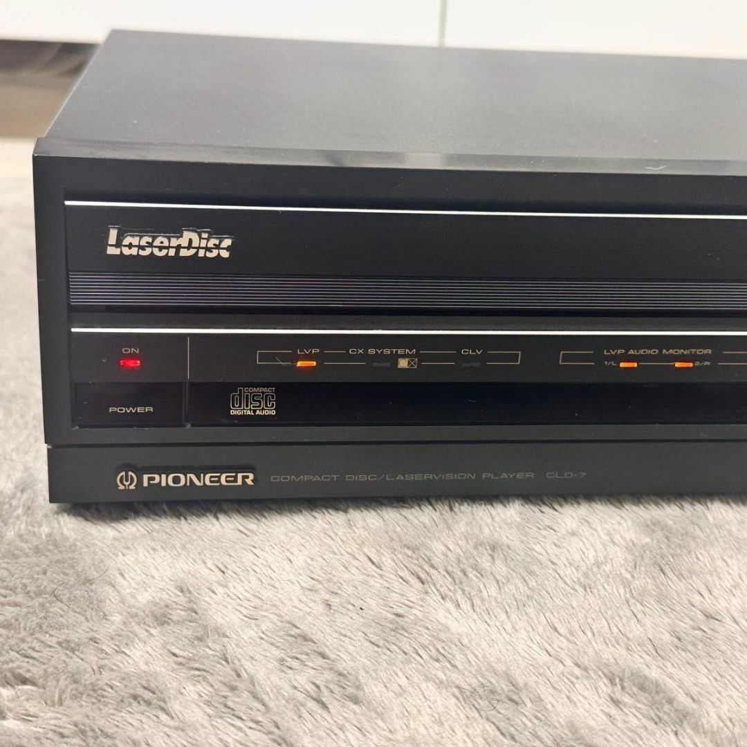 PIONEER - 動作品 Pioneer CLD-7レーザーディスクプレーヤー PIONEER - 動作品 Pioneer CLD-7レーザーディスクプレーヤー