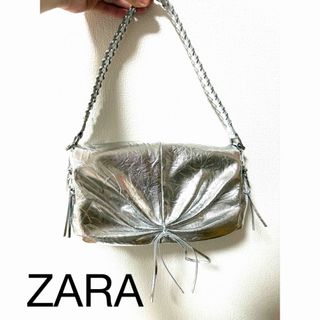 ZARA - ダブルハンドル リアルレザー バケット バックの通販 by ZARA - ダブルハンドル リアルレザー バケット バックの通販 by