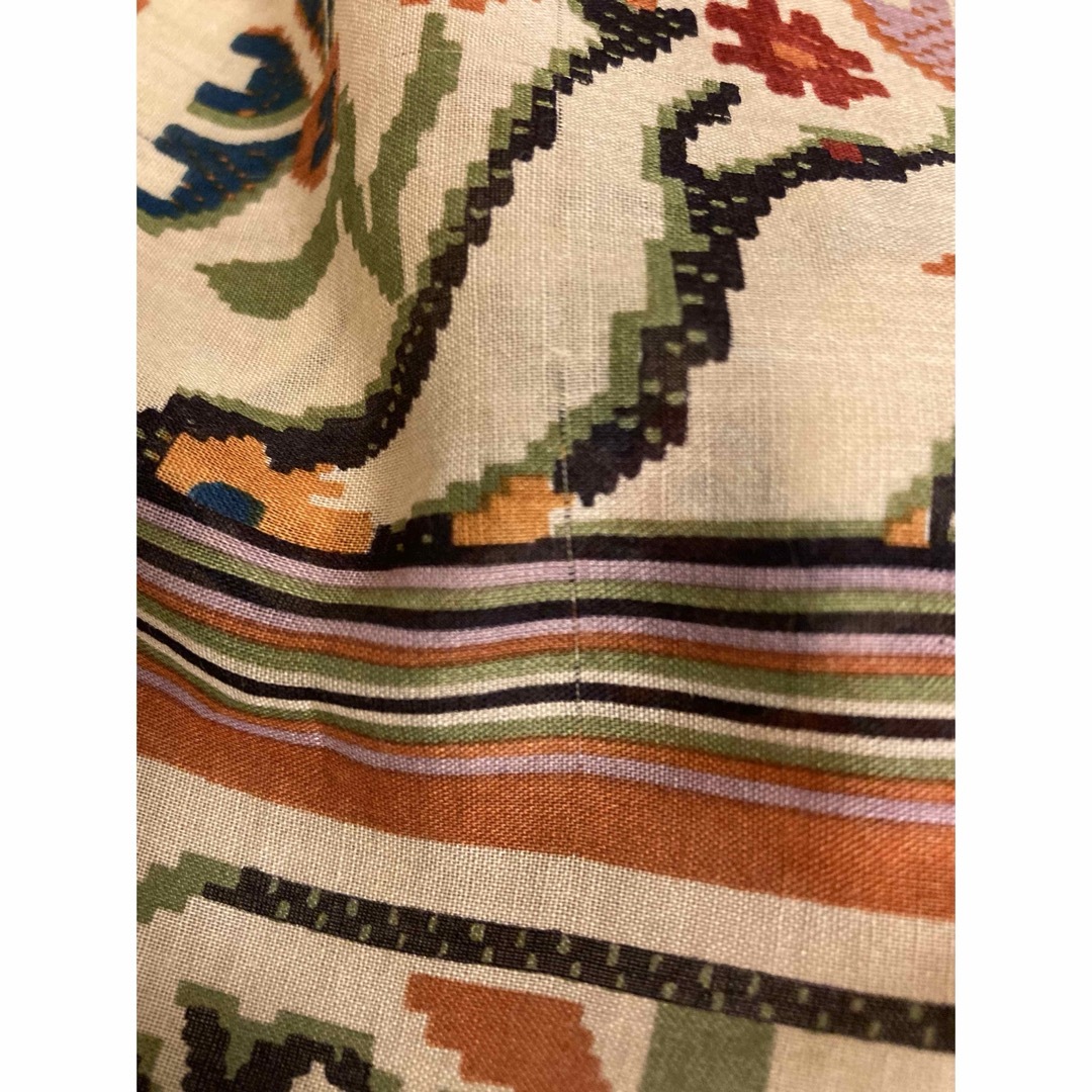 KENZO - KENZO vintage 大判スカーフ 84×84 ネイティブ ビスチェ KENZO - KENZO vintage 大判スカーフ 84×84 ネイティブ ビスチェ