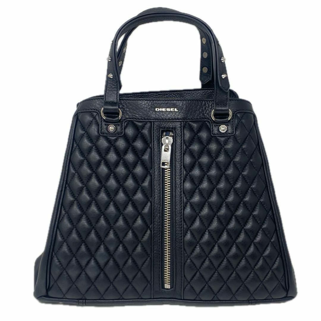 DIESEL - DIESEL ディーゼル トートバッグ スタッズ DIESEL - DIESEL ディーゼル トートバッグ スタッズ