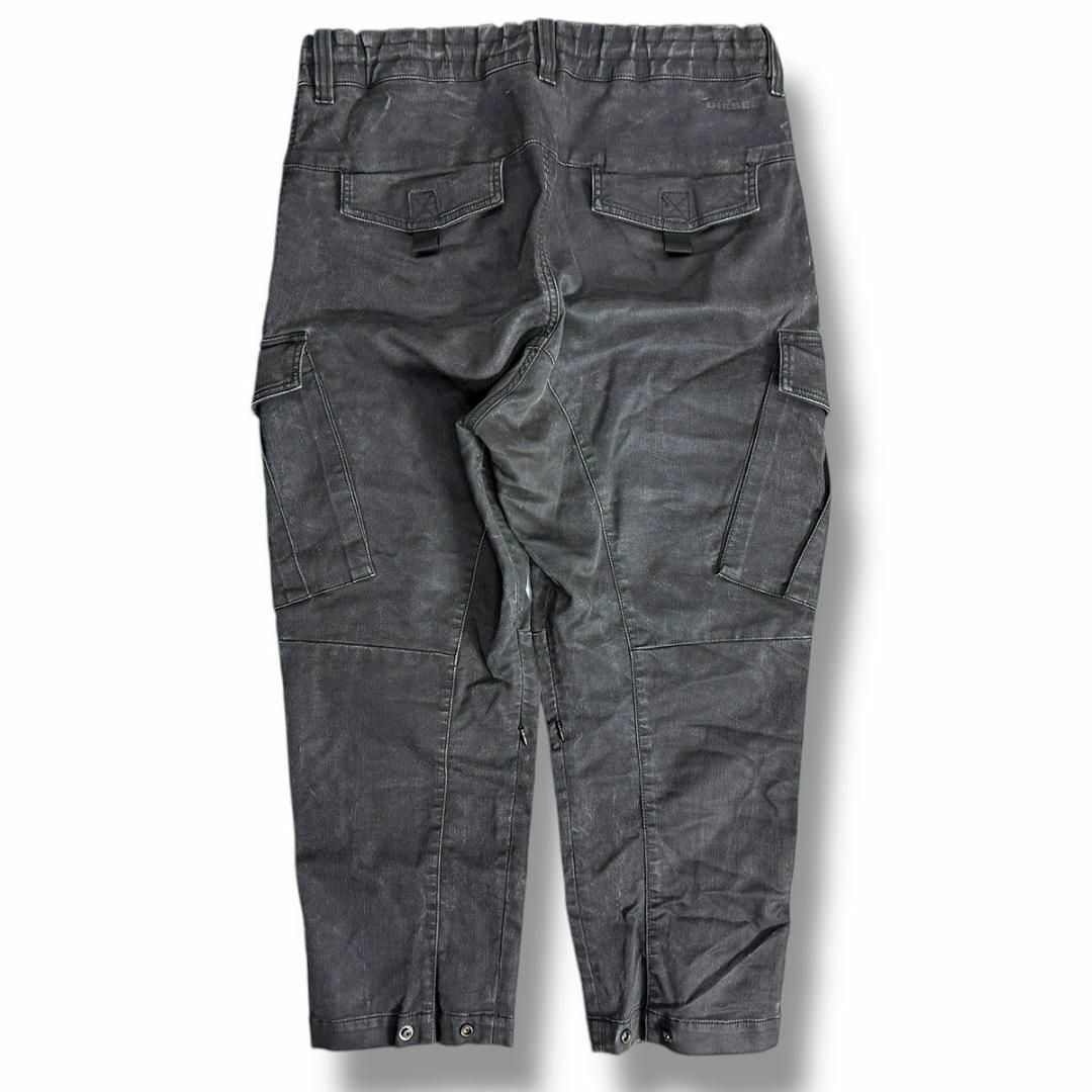 DIESEL - J7333 美品 ディーゼル コーティング加工 カーゴデニム DIESEL - J7333 美品 ディーゼル コーティング加工 カーゴデニム