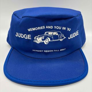 ヴィンテージ(VINTAGE)の90s　ヴィンテージ　USA製　ポンティアック　車プリントロゴ　ワークキャップ(キャップ)