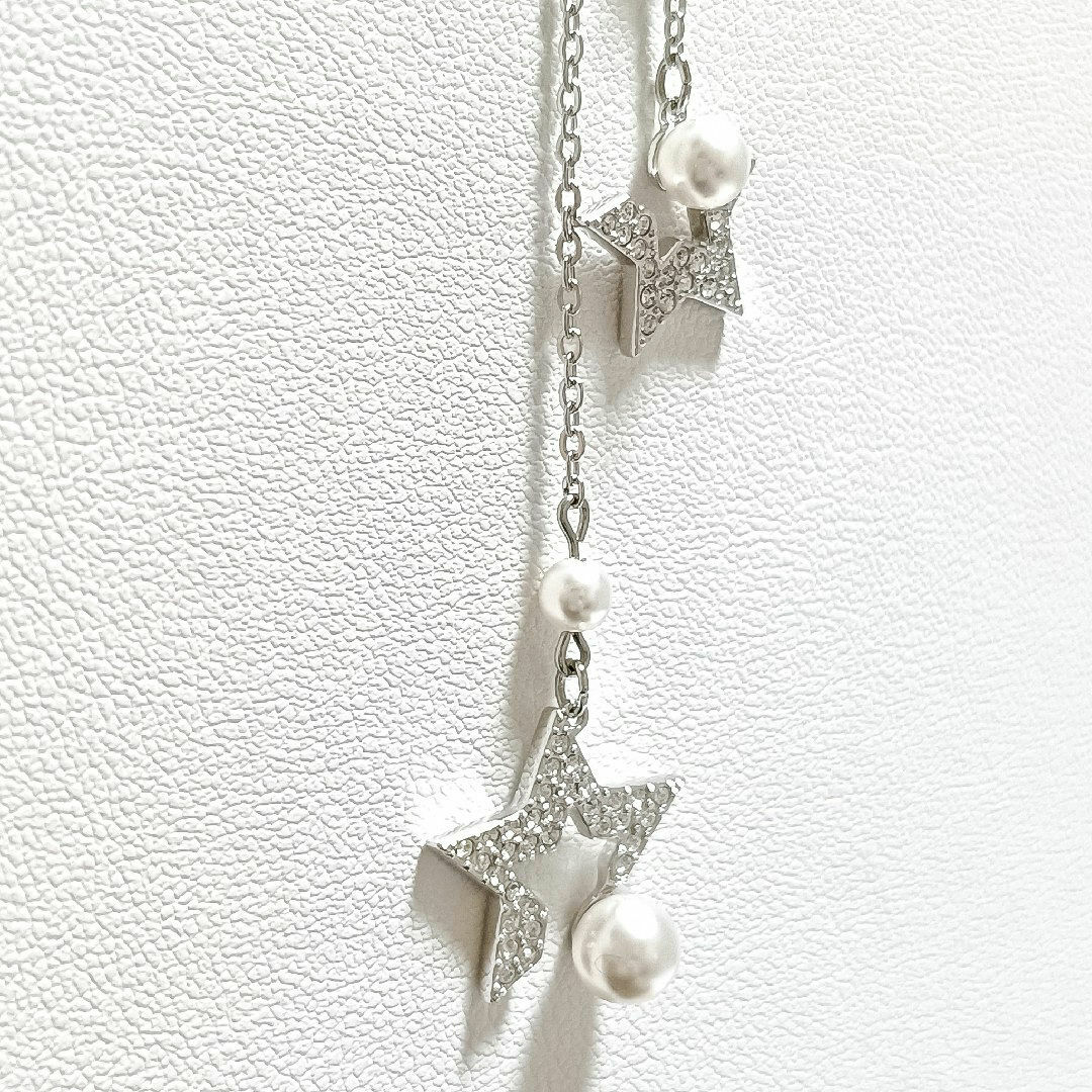 SWAROVSKI - Swarovski♥スワロフスキー ネックレス Y字 ロング SWAROVSKI - Swarovski♥スワロフスキー ネックレス Y字 ロング