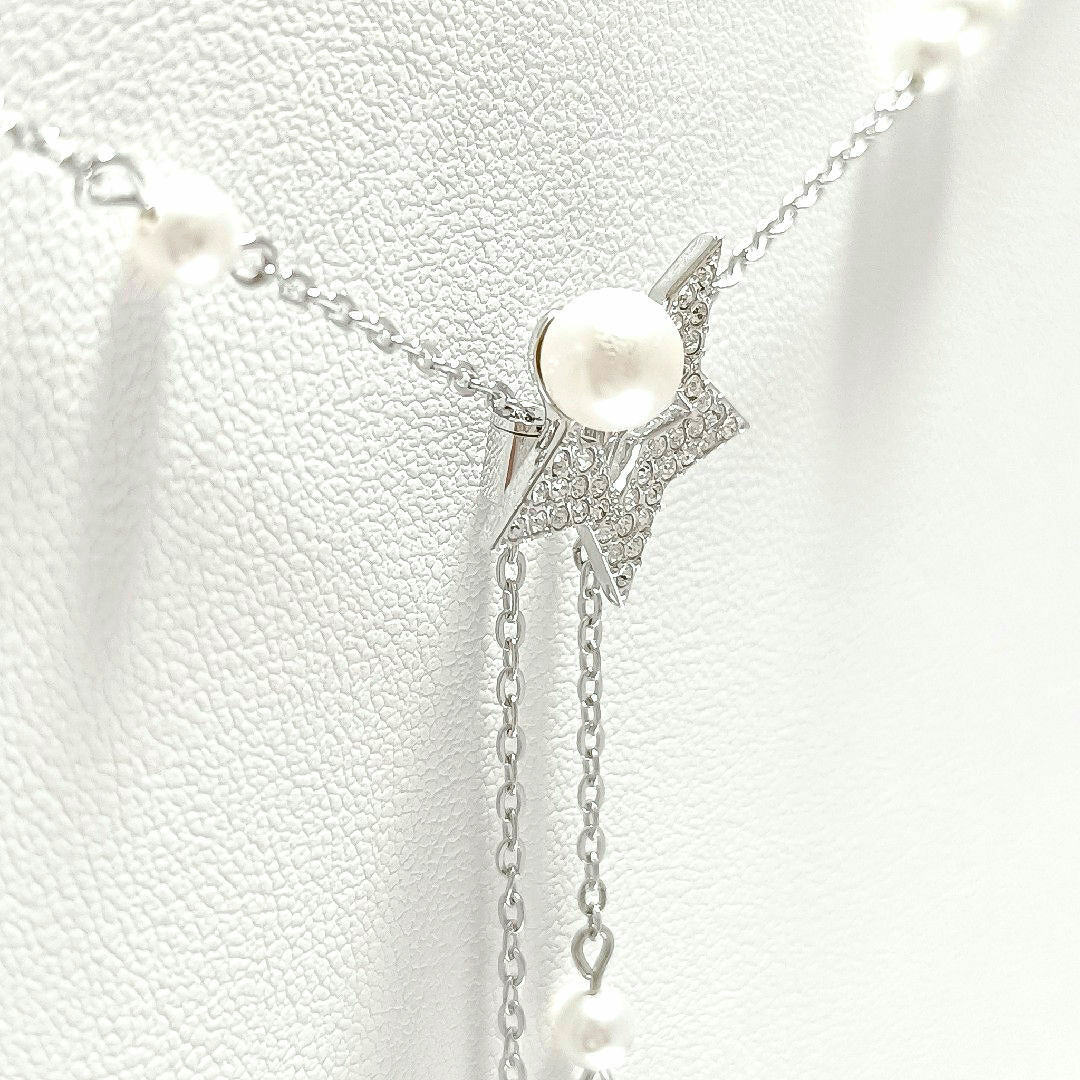 SWAROVSKI - Swarovski♥スワロフスキー ネックレス Y字 ロング SWAROVSKI - Swarovski♥スワロフスキー ネックレス Y字 ロング