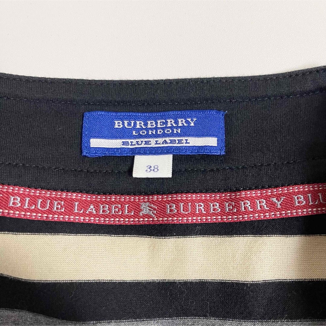 BURBERRY BLUE LABEL - BURBERRY バーバリー ボーダー BURBERRY BLUE LABEL - BURBERRY バーバリー ボーダー