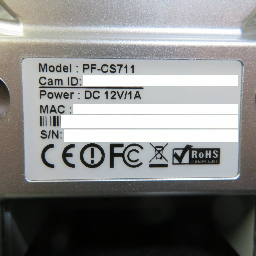 中古送料無料□IPC-05w同等品□PF-CS711□ライブカメラ難あり 中古送料無料□IPC-05w同等品□PF-CS711□ライブカメラ難あり