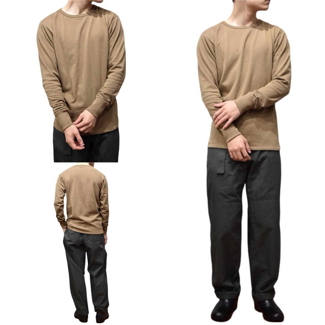 LEMAIRE - LEMAIRE ルメール ポルトガル製 TERRY LS T-SHIRT LEMAIRE - LEMAIRE ルメール ポルトガル製 TERRY LS T-SHIRT