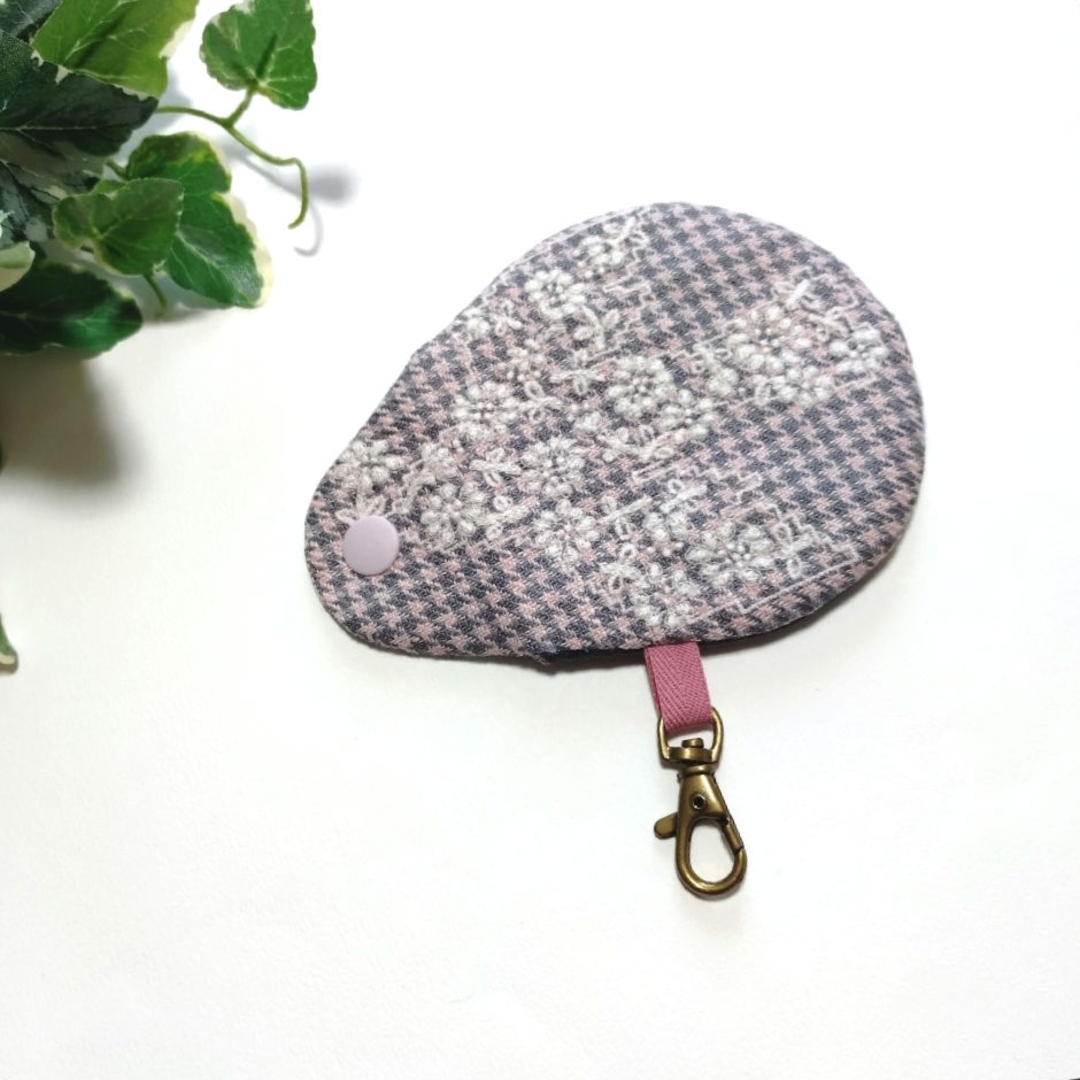mina perhonen - ミナペルホネン ハンドメイド スナップポーチ Y mina perhonen - ミナペルホネン ハンドメイド スナップポーチ Y