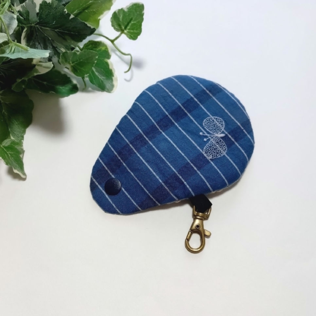 mina perhonen - ミナペルホネン ハンドメイド スナップポーチ Z mina perhonen - ミナペルホネン ハンドメイド スナップポーチ Z
