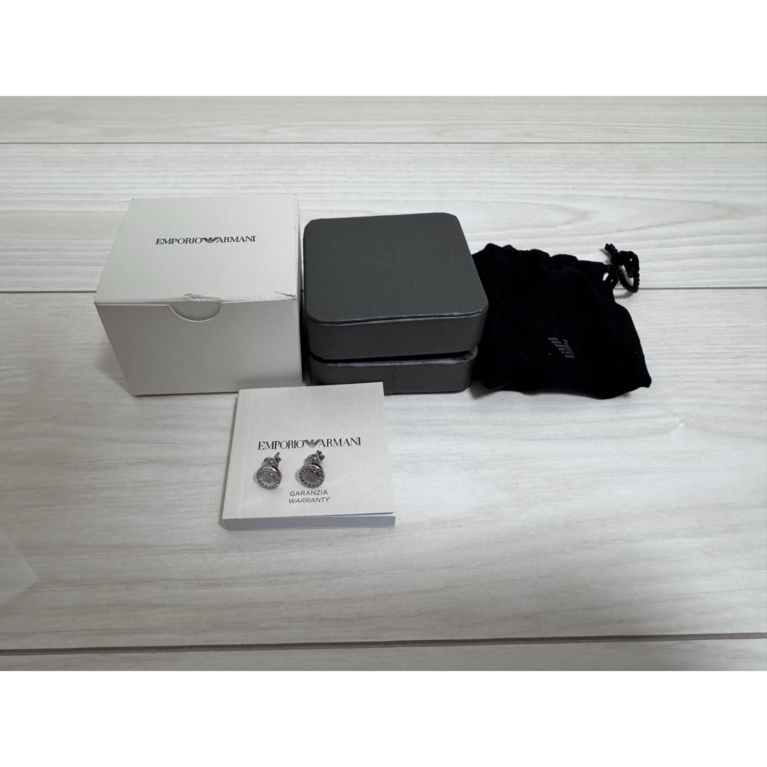 EMPORIO ARMANI - 【美品】 ARMANI エンポリオアルマーニ 両耳 EMPORIO ARMANI - 【美品】 ARMANI エンポリオアルマーニ 両耳