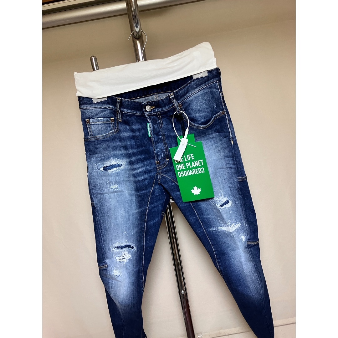 DSQUARED2 - 新品 50 DSQUARED2 22aw Tidy Biker デニム14271の DSQUARED2 - 新品 50 DSQUARED2 22aw Tidy Biker デニム14271の