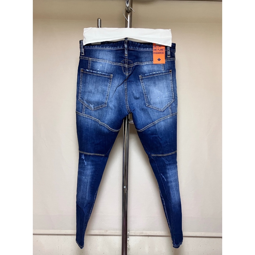 DSQUARED2 - 新品 50 DSQUARED2 22aw Tidy Biker デニム14271の DSQUARED2 - 新品 50 DSQUARED2 22aw Tidy Biker デニム14271の