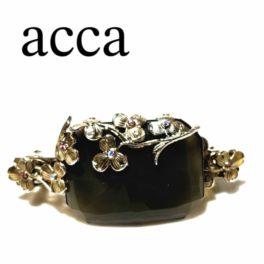 acca - アッカ バレッタ acca クリップ ヘアアクセサリー花 acca - アッカ バレッタ acca クリップ ヘアアクセサリー花