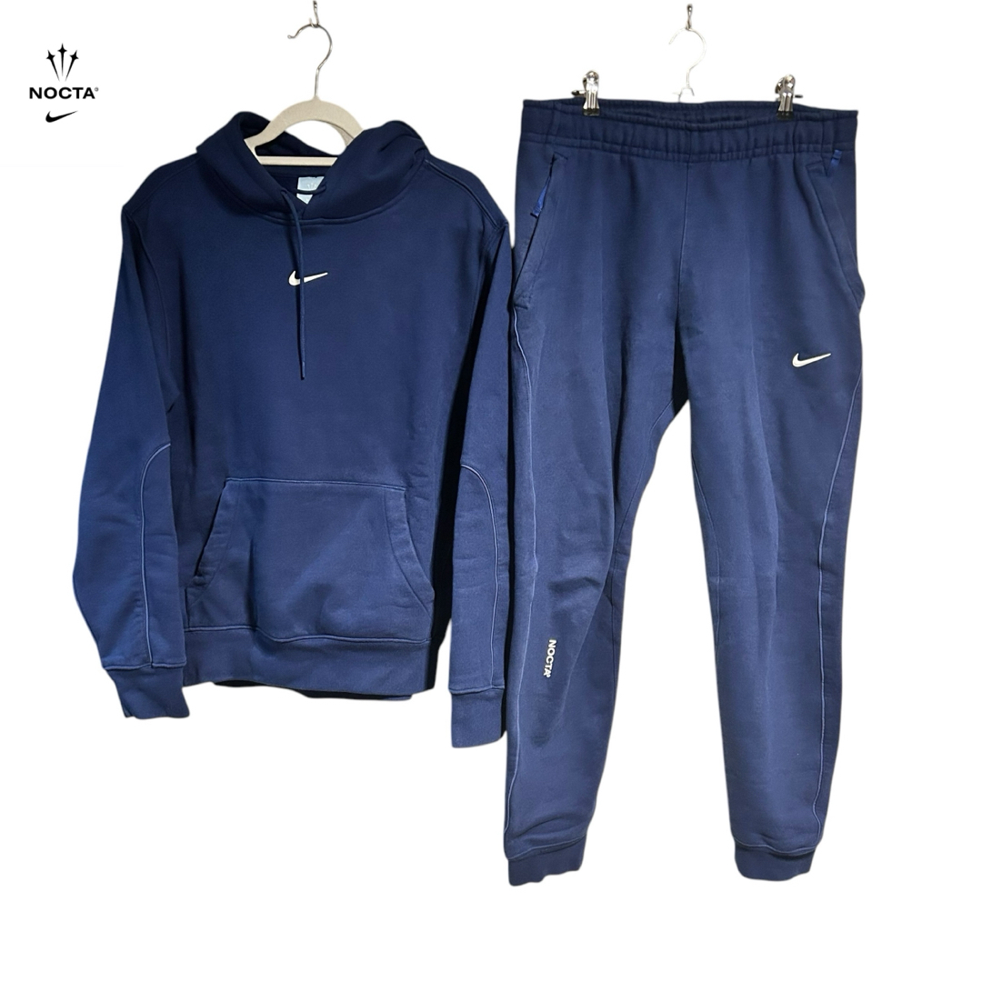 NIKE - NIKE×NOCTA ノクタ スウェット セットアップ M ネイビー NIKE - NIKE×NOCTA ノクタ スウェット セットアップ M ネイビー