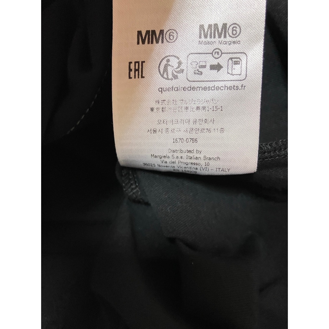 MM6 - 新品 M 24aw メゾンマルジェラMM6 ロストペットTシャツ 黒 MM6 - 新品 M 24aw メゾンマルジェラMM6 ロストペットTシャツ 黒