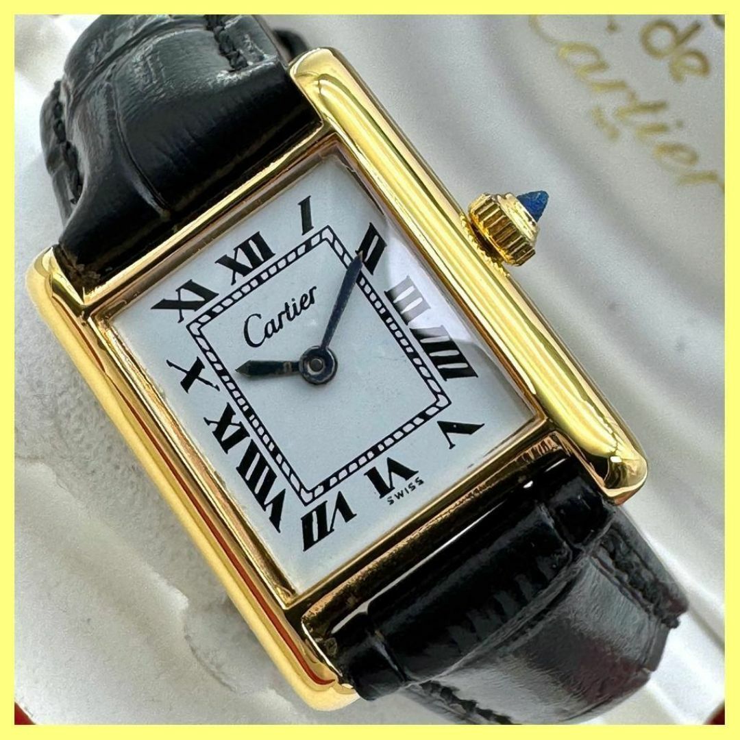 Cartier - 新品仕様 カルティエ ヴェルメイユ プレマストタンク Cartier - 新品仕様 カルティエ ヴェルメイユ プレマストタンク