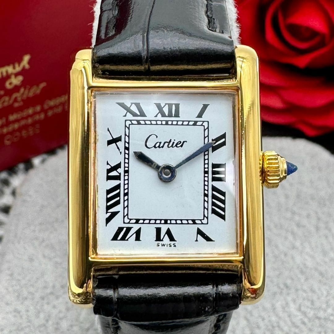 Cartier - 新品仕様 カルティエ ヴェルメイユ プレマストタンク Cartier - 新品仕様 カルティエ ヴェルメイユ プレマストタンク