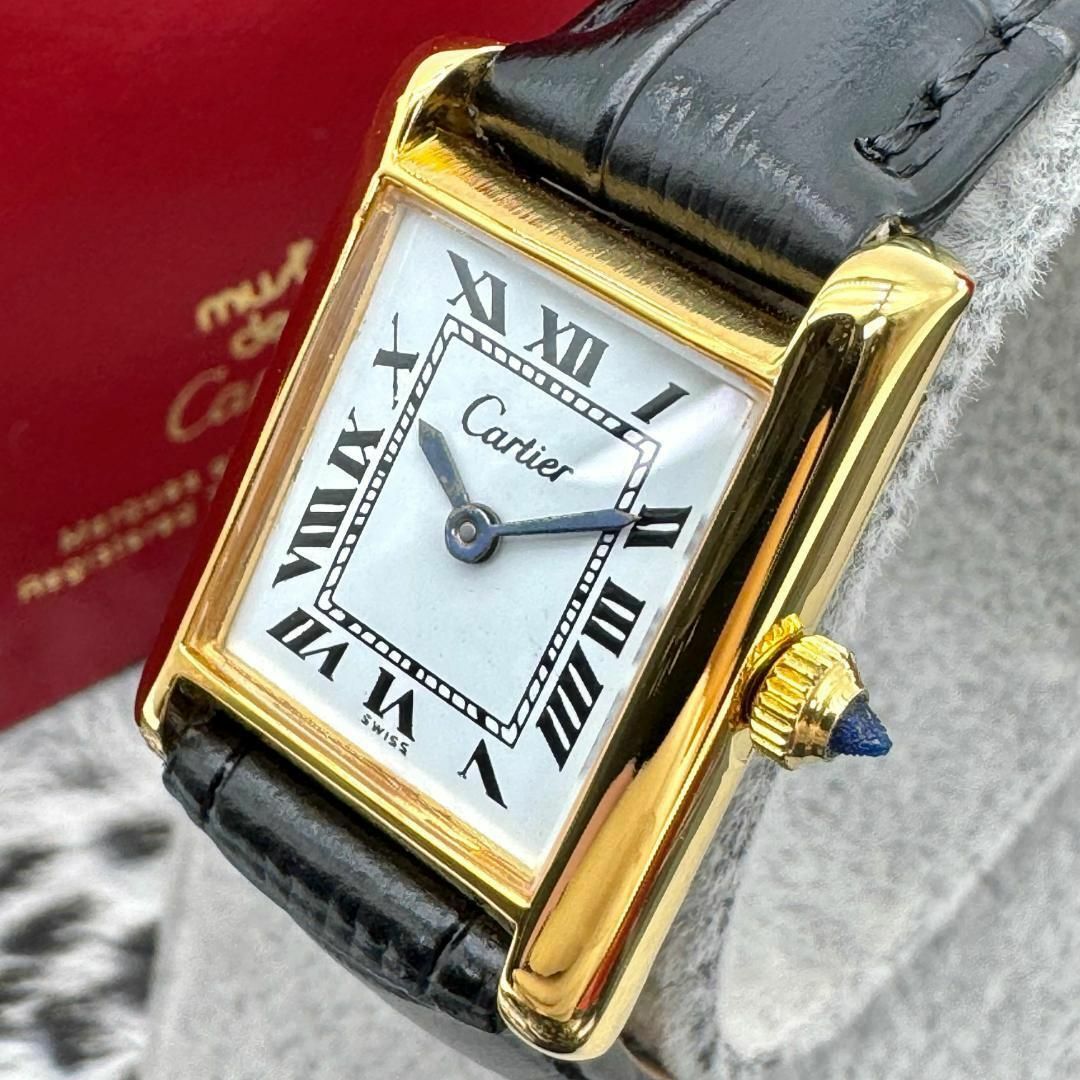 Cartier - 新品仕様 カルティエ ヴェルメイユ プレマストタンク Cartier - 新品仕様 カルティエ ヴェルメイユ プレマストタンク