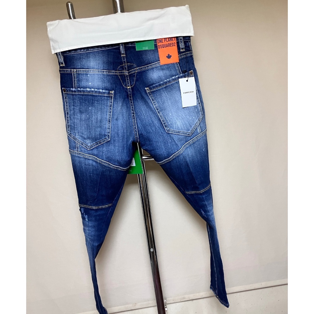 DSQUARED2 - 新品 42 DSQUARED2 22aw Tidy Biker デニム14134の DSQUARED2 - 新品 42 DSQUARED2 22aw Tidy Biker デニム14134の