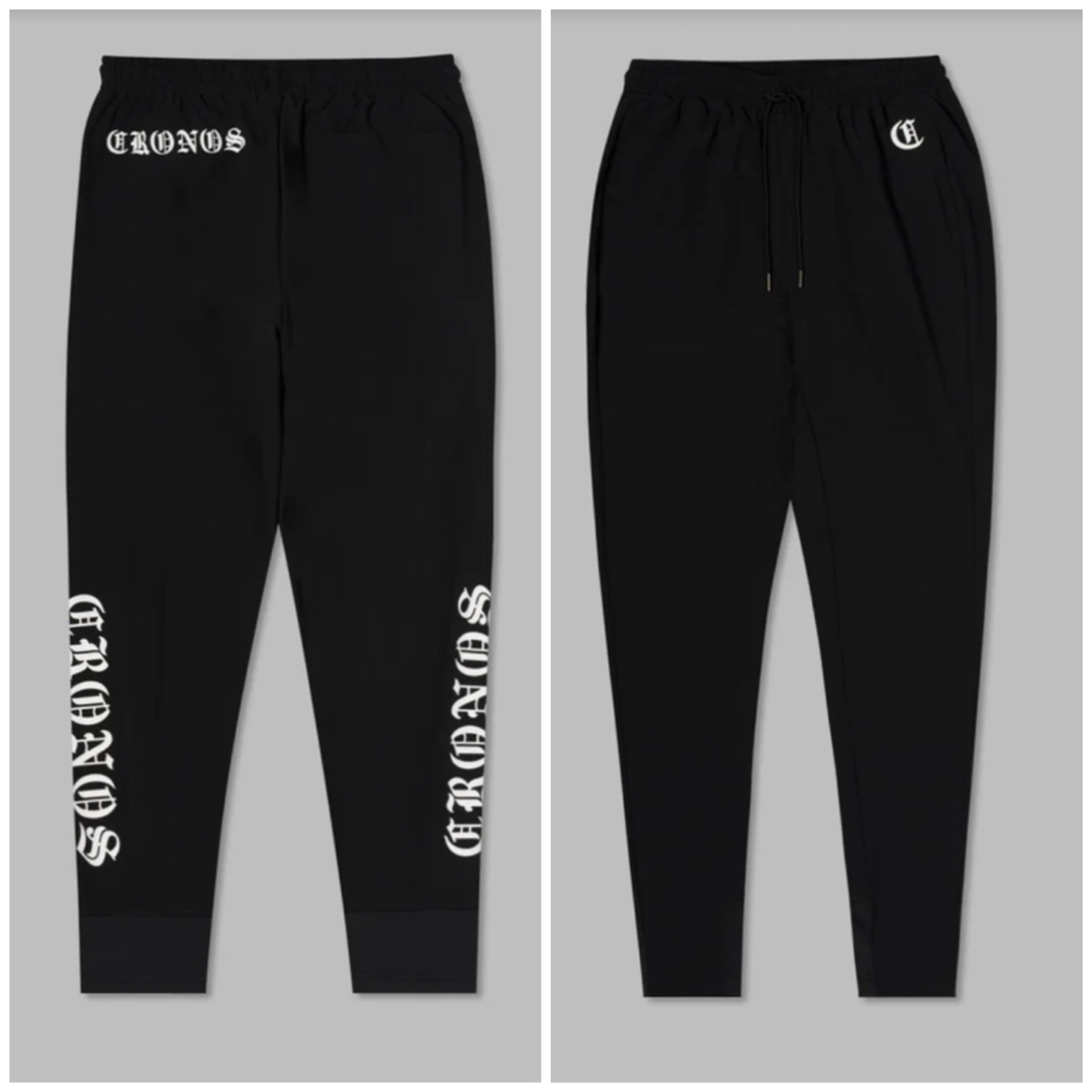 CRONOS クロノス ナイロンパンツ ブラック XLサイズ 美品 2025の CRONOS クロノス ナイロンパンツ ブラック XLサイズ 美品 2025の