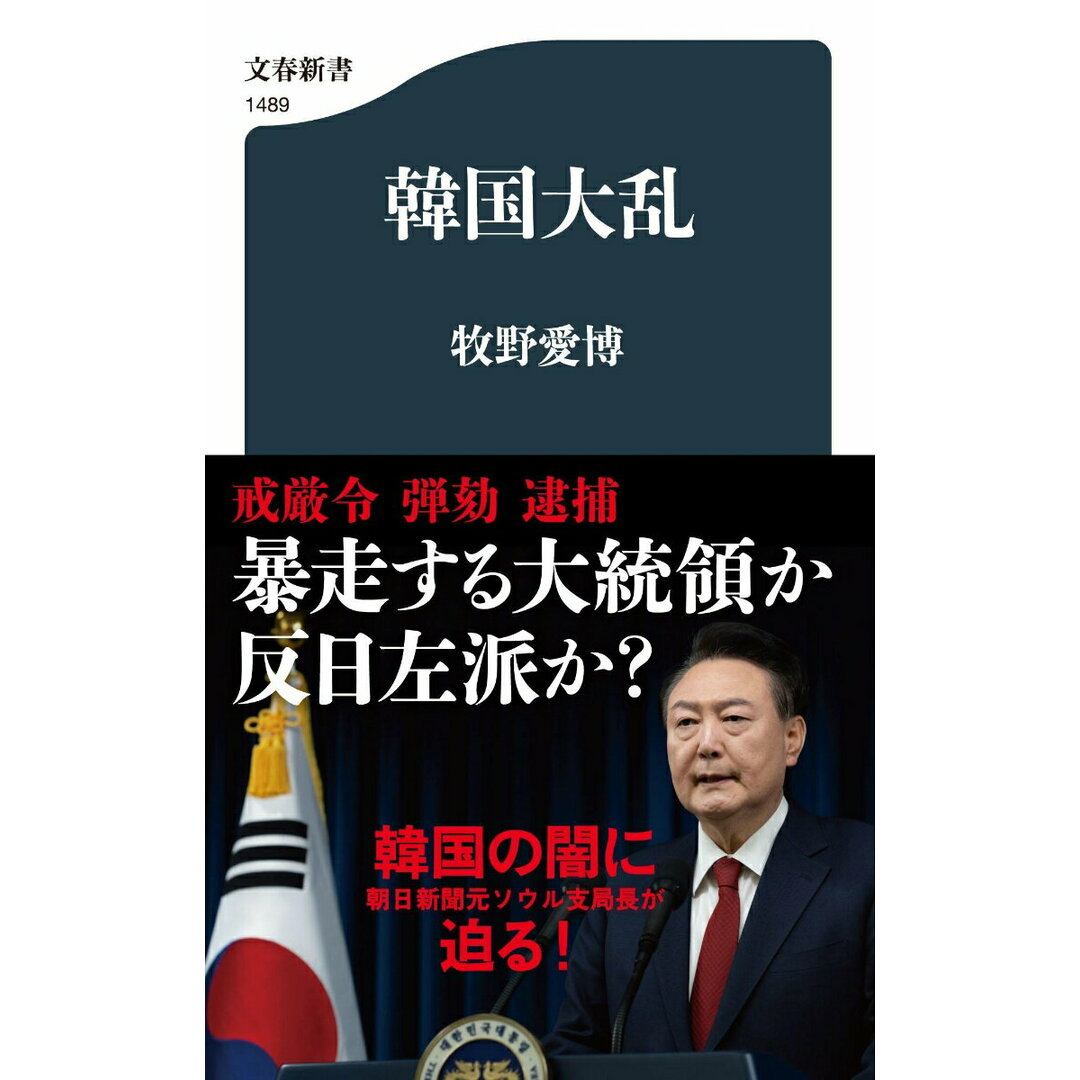 韓国大乱/文藝春秋/牧野愛博(新書) エンタメ/ホビーのエンタメ その他(その他)の商品写真