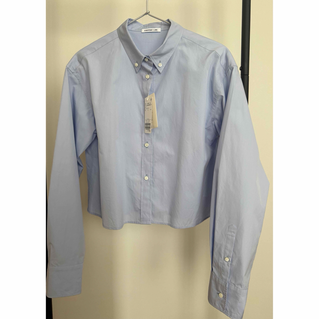 DEUXIEME CLASSE - Deuxieme Classe Cropped BD Shirt 新品未 DEUXIEME CLASSE - Deuxieme Classe Cropped BD Shirt 新品未