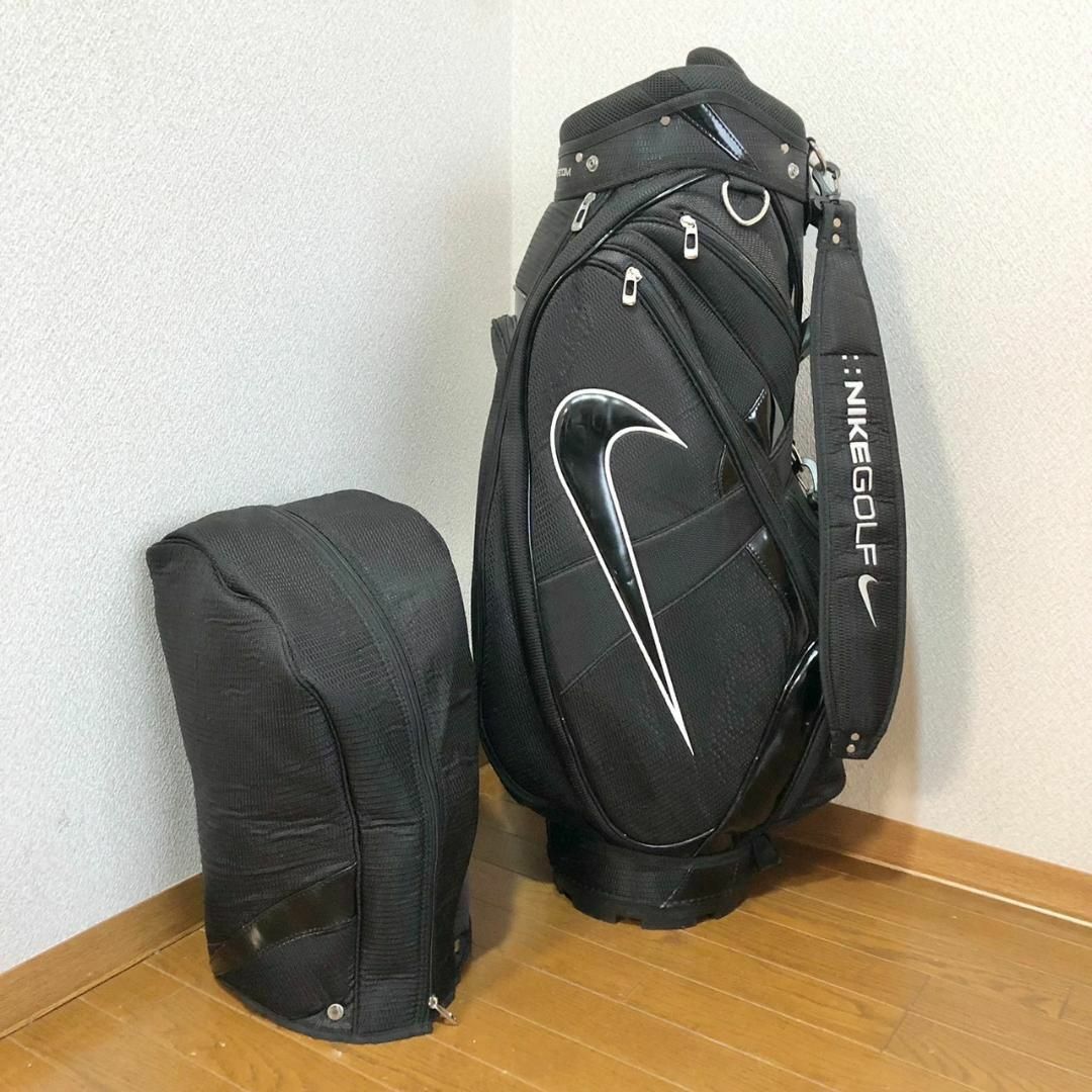 NIKE - 【希少】 NIKE ナイキ ゴルフ キャディバッグ カート型 6 NIKE - 【希少】 NIKE ナイキ ゴルフ キャディバッグ カート型 6