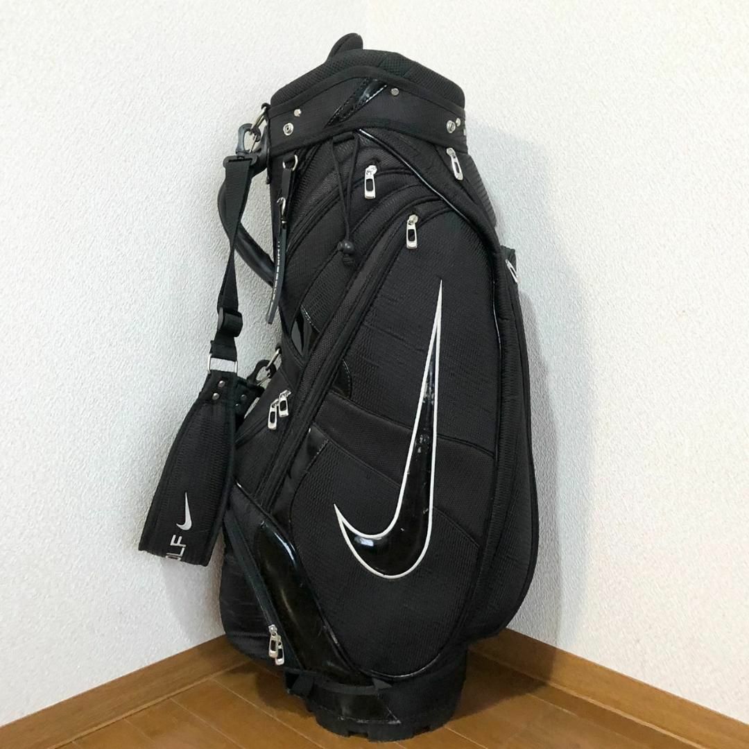 NIKE - 【希少】 NIKE ナイキ ゴルフ キャディバッグ カート型 6 NIKE - 【希少】 NIKE ナイキ ゴルフ キャディバッグ カート型 6