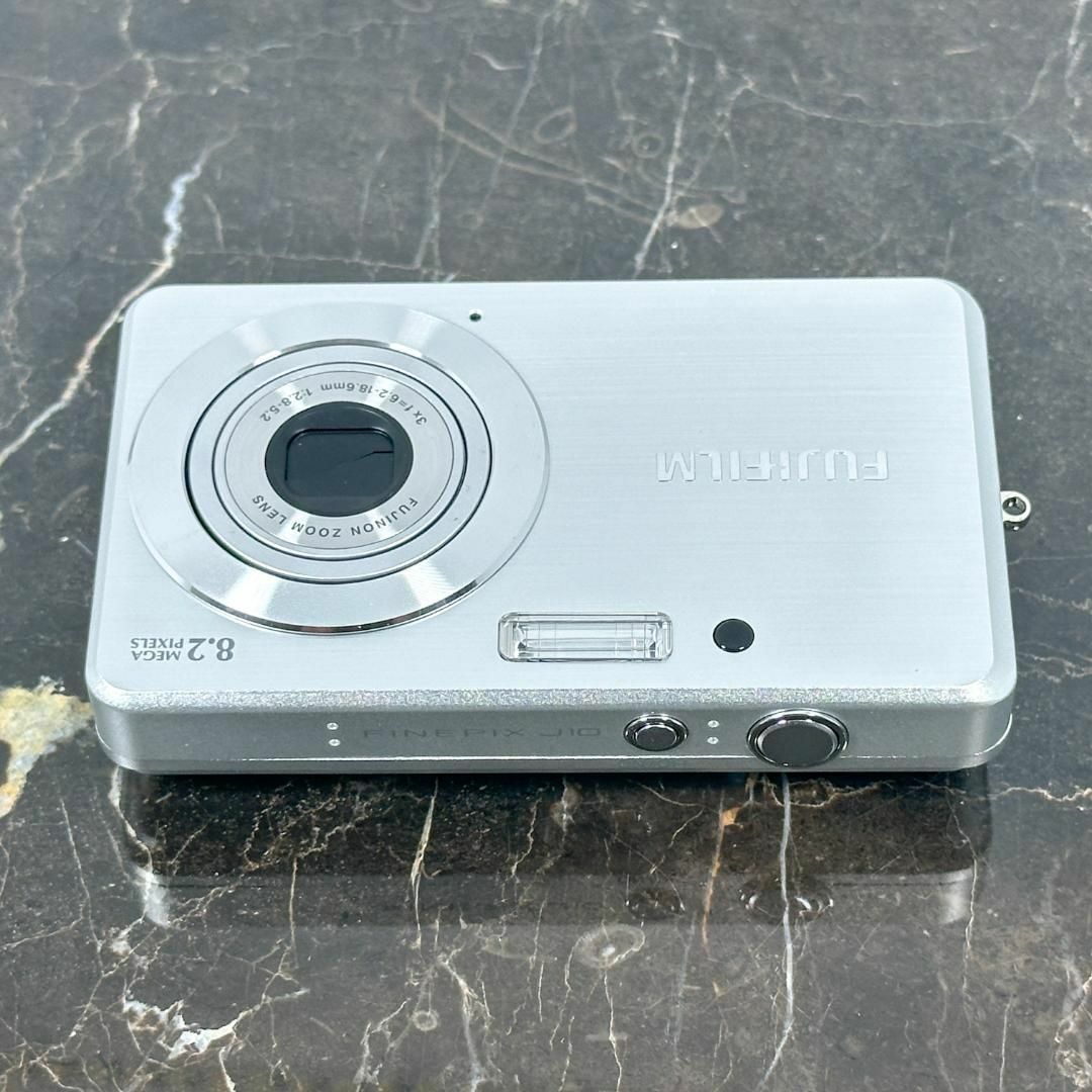 富士フイルム - 【美品】FUJIFILM FINEPIX J10 シルバー③の通販 富士フイルム - 【美品】FUJIFILM FINEPIX J10 シルバー③の通販