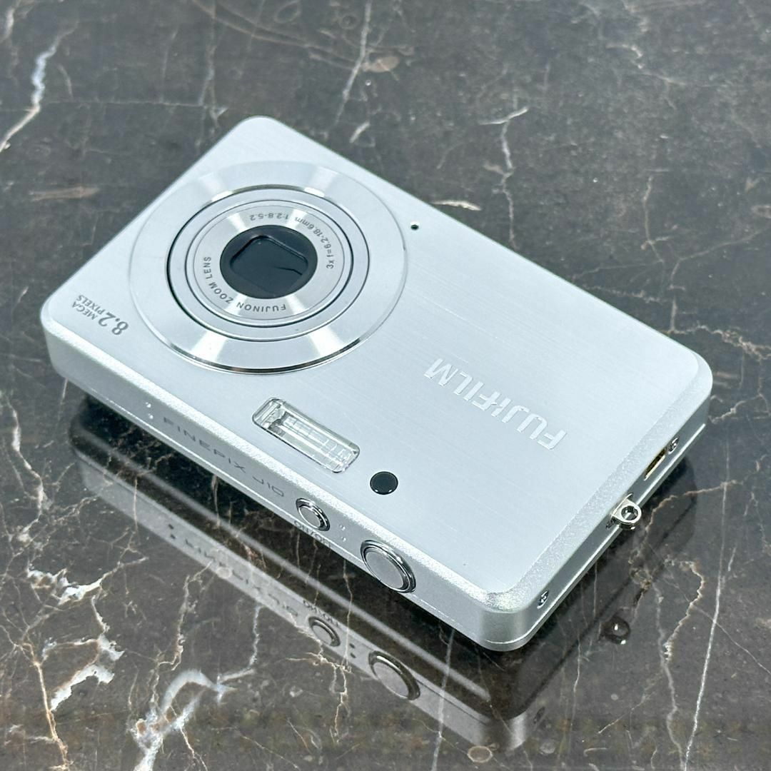 富士フイルム - 【美品】FUJIFILM FINEPIX J10 シルバー③の通販 富士フイルム - 【美品】FUJIFILM FINEPIX J10 シルバー③の通販