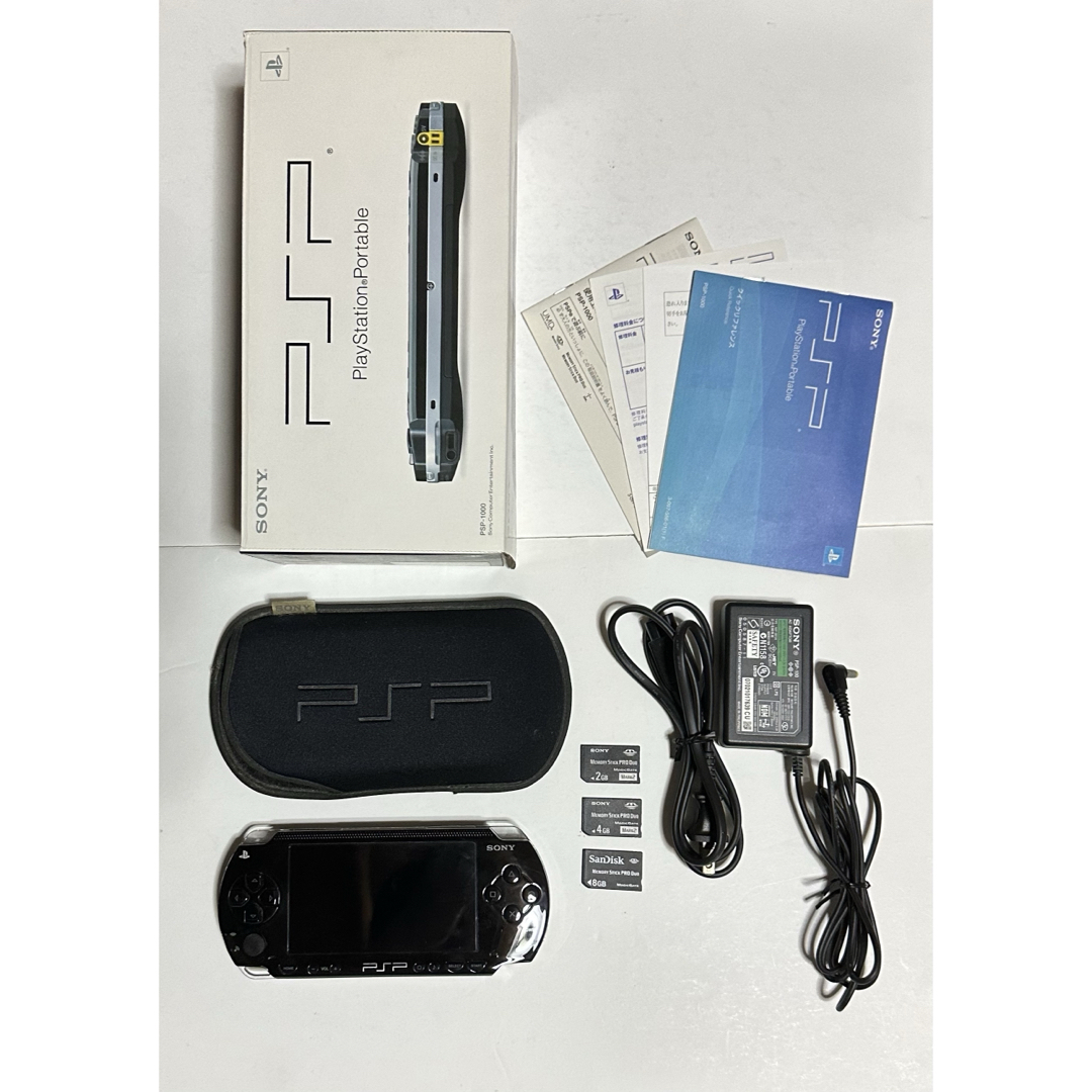 PlayStation Portable - SONY PSP-1000 専用ケース メモリカード PlayStation Portable - SONY PSP-1000 専用ケース メモリカード