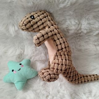 ❤人気商品❤ペット 噛み噛みザウルスぬいぐるみセット犬用知育玩具 愛犬 おもちゃ(犬)