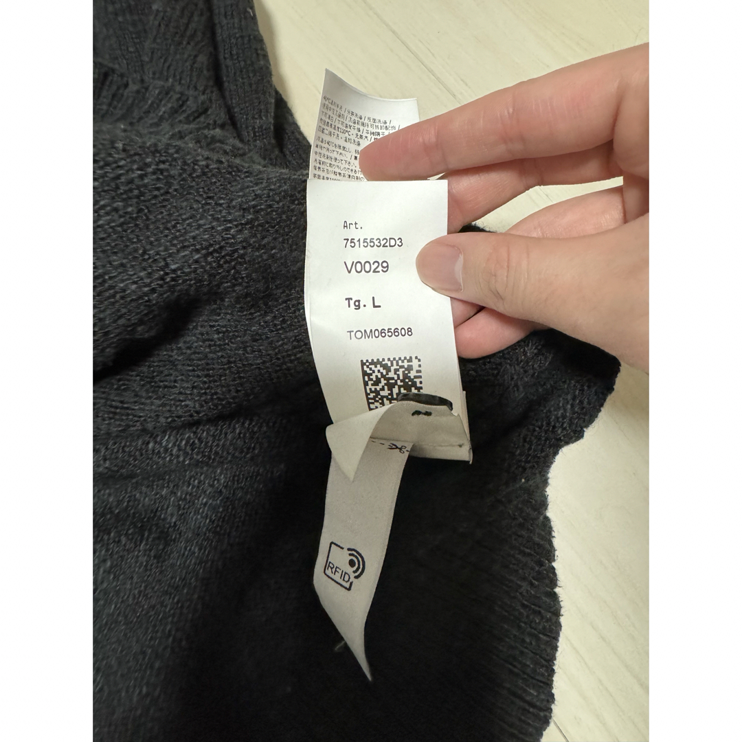 STONE ISLAND - Stone Island コンパスパッチプルオーバーニット STONE ISLAND - Stone Island コンパスパッチプルオーバーニット