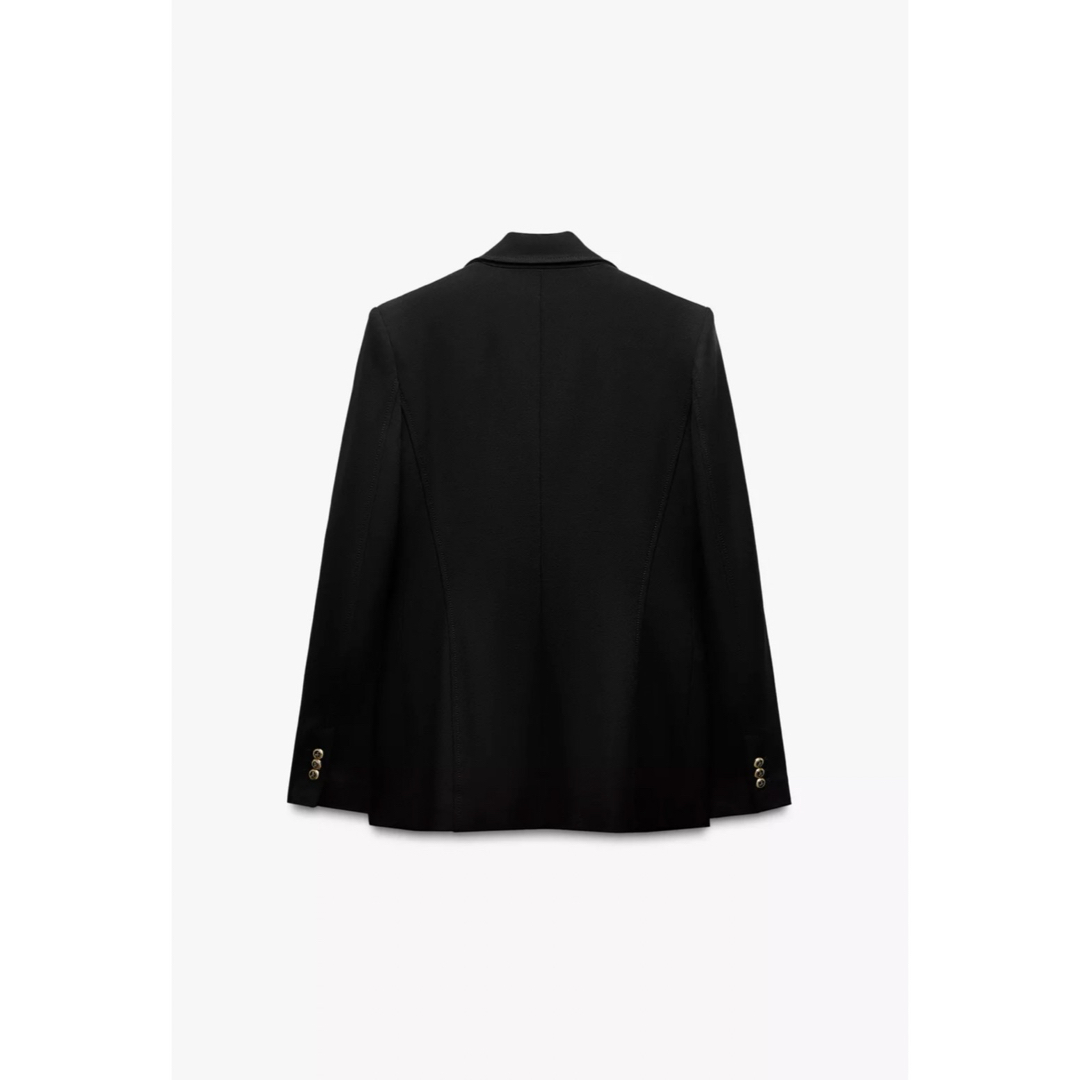 ZARA - ZARA ダブルブレスト仕様タイトフィットブレザーの通販 ZARA - ZARA ダブルブレスト仕様タイトフィットブレザーの通販
