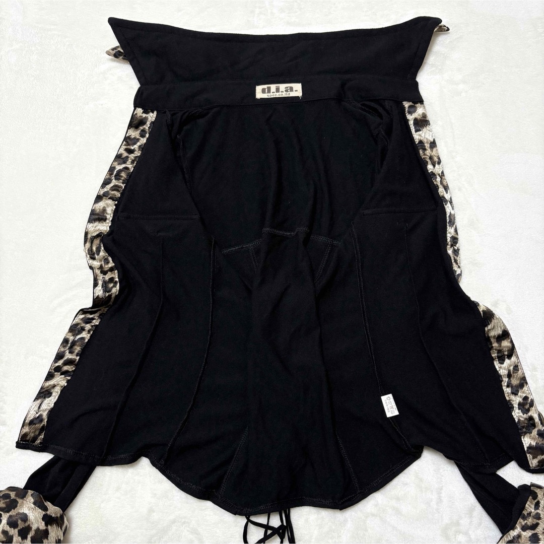 d.i.a - 希少/美品 d.i.a ダイヤ トップス 豹柄 Y2K 平成 ギャル d.i.a - 希少/美品 d.i.a ダイヤ トップス 豹柄 Y2K 平成 ギャル