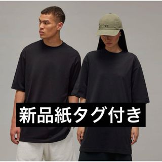 Y-3 - Y-3新品紙タグ付き⭐️U BOXY SS TEEコットンロゴTシャツ Y-3 - Y-3新品紙タグ付き⭐️U BOXY SS TEEコットンロゴTシャツ