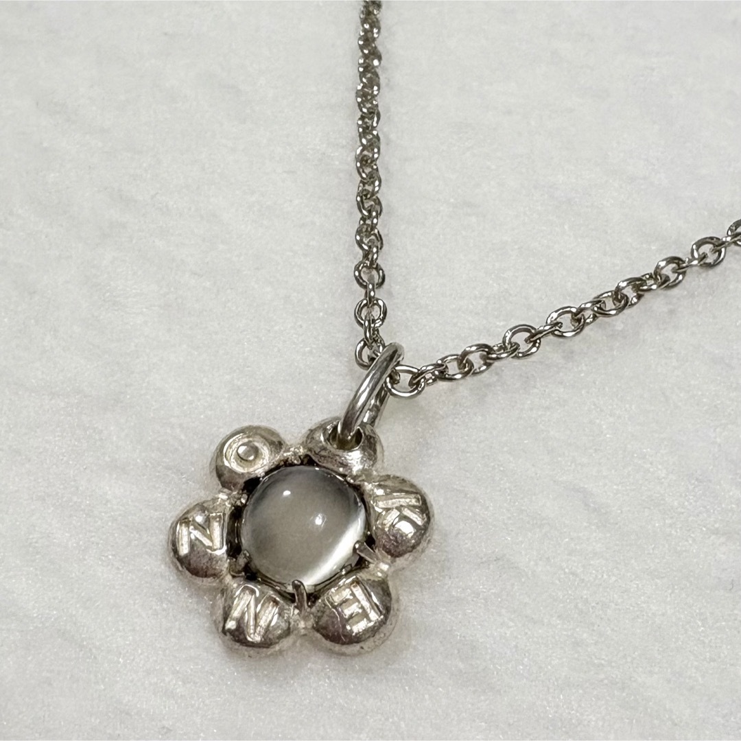 KENZO - VINTAGE KENZO ネックレス ムーンストーン SILVER 925の KENZO - VINTAGE KENZO ネックレス ムーンストーン SILVER 925の