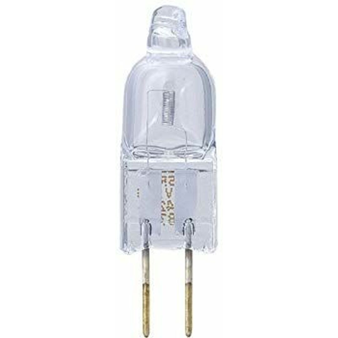 ELPA ピン口金ハロゲン球 20W G4 クリア G-117H(20W) (J12V20W-AXS) 2mvetro インテリア/住まい/日用品の文房具(その他)の商品写真