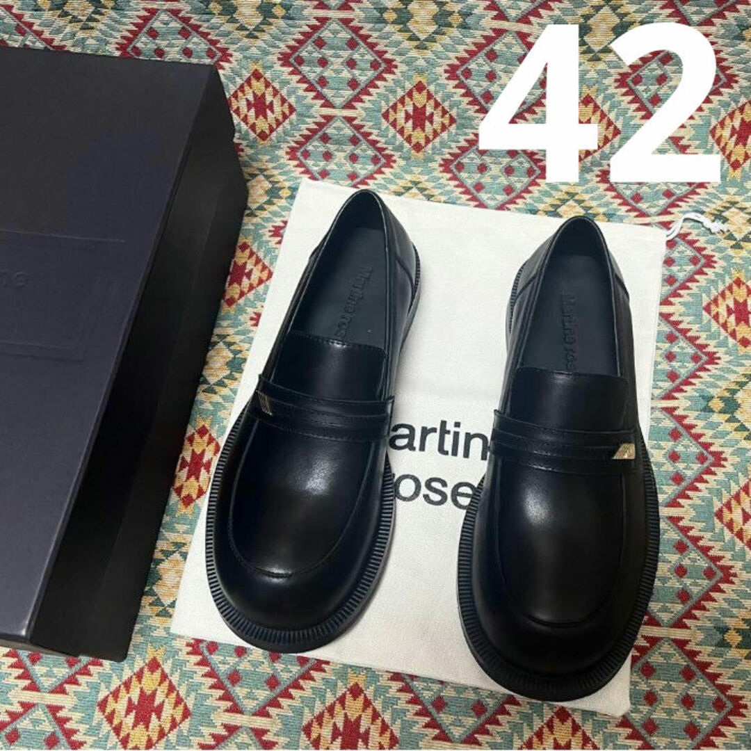 Martine Rose マーティンローズ メタリック ローファー 42の通販 Martine Rose マーティンローズ メタリック ローファー 42の通販