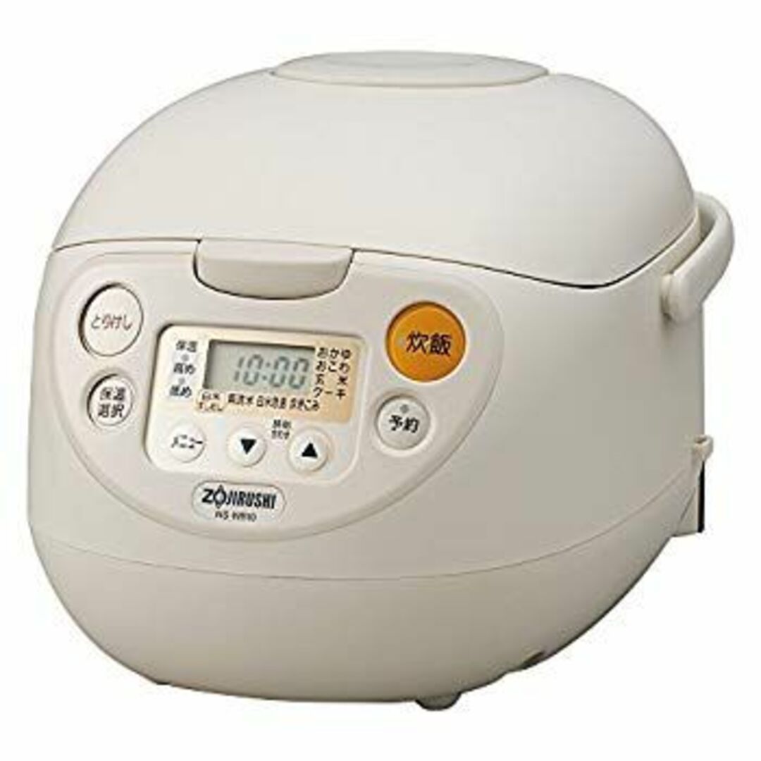 象印 炊飯器 マイコン式 5.5合 ベージュ NS-WB10-CA 2mvetro スマホ/家電/カメラの調理家電(炊飯器)の商品写真
